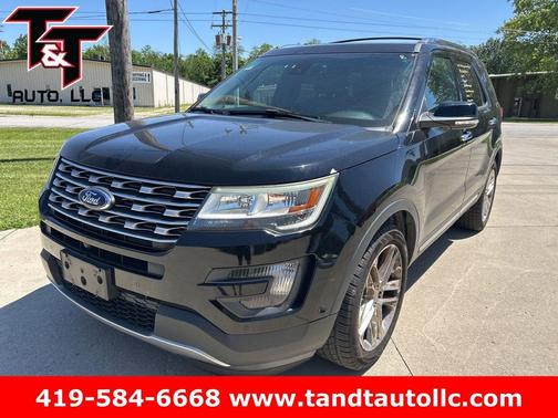 Shadow Black 2016 Ford Explorer Limited
