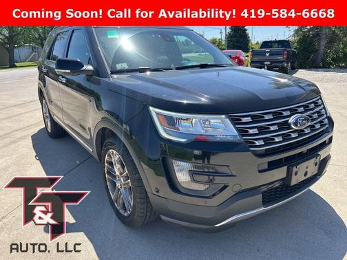 Shadow Black 2016 Ford Explorer Limited