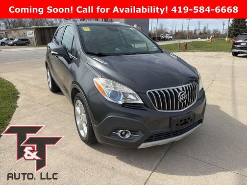 Graphite Gray Metallic 2016 Buick Encore Leather