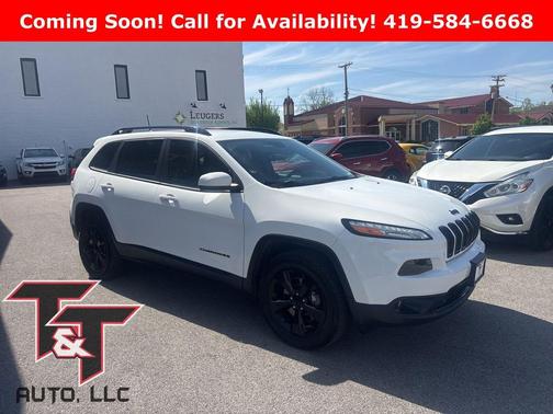 Bright White Clearcoat 2018 Jeep Cherokee Limited
