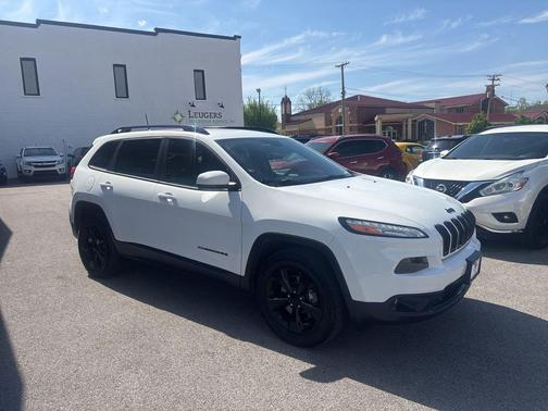 Bright White Clearcoat 2018 Jeep Cherokee Limited