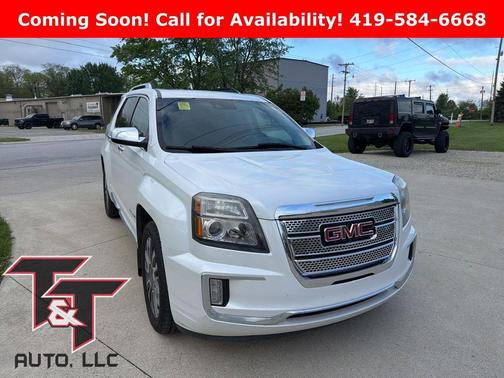 White Frost Tricoat 2016 GMC Terrain Denali