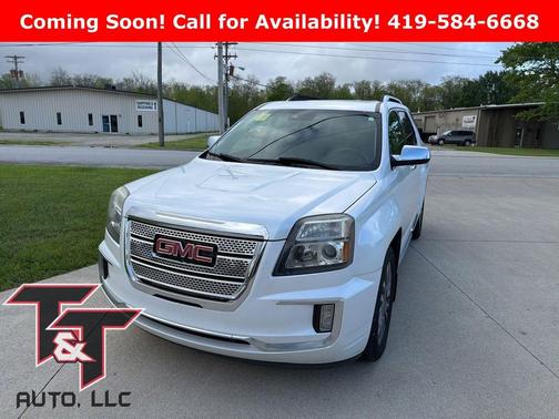 White Frost Tricoat 2016 GMC Terrain Denali