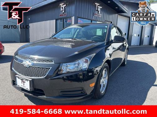 Black Granite Metallic 2014 Chevrolet Cruze 1LT