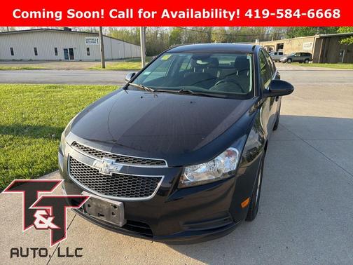 Black Granite Metallic 2014 Chevrolet Cruze 1LT