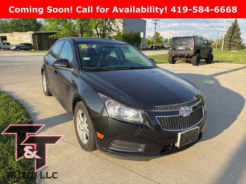 Black Granite Metallic 2014 Chevrolet Cruze 1LT