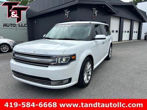 Oxford White 2017 Ford Flex Limited