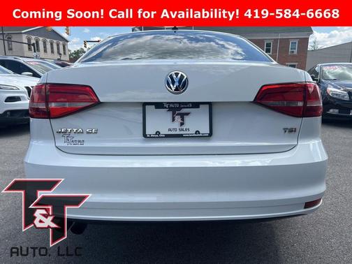 White 2015 Volkswagen Jetta Auto SE w/Connectivity