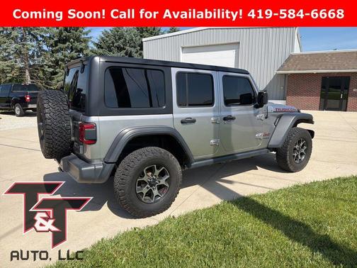Billet Silver Metallic Clearcoat 2018 Jeep Wrangler Unlimited Rubicon