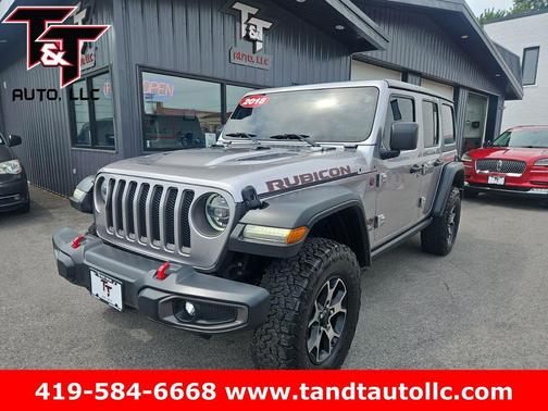 Billet Silver Metallic Clearcoat 2018 Jeep Wrangler Unlimited Rubicon