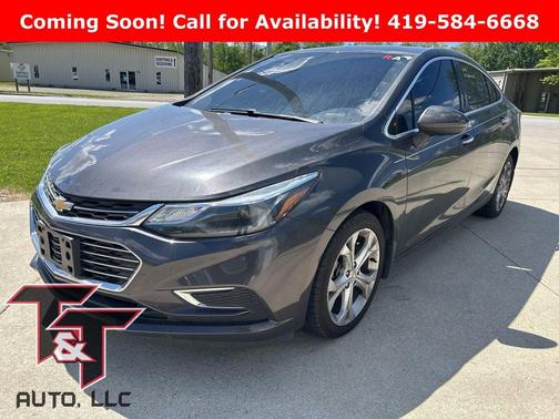 Tungsten Metallic 2017 Chevrolet Cruze Premier