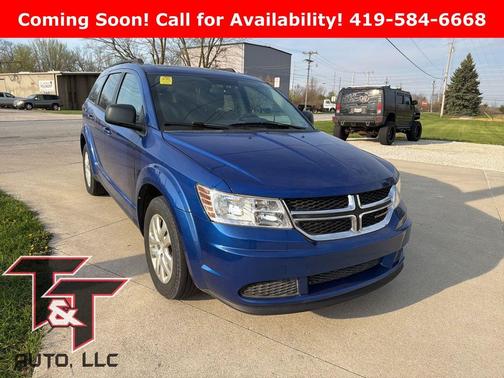 Blue Streak Pearlcoat 2015 Dodge Journey SE