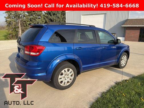 Blue Streak Pearlcoat 2015 Dodge Journey SE