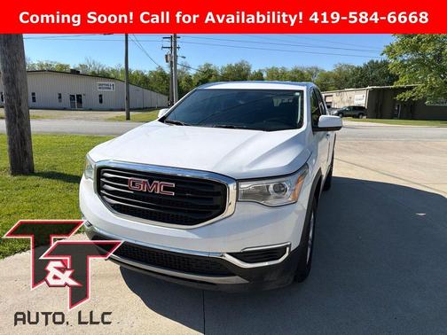 Summit White 2017 GMC Acadia SLE-1