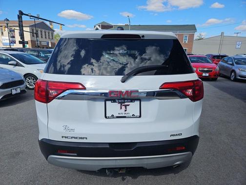 Summit White 2017 GMC Acadia SLE-1
