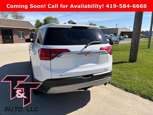 Summit White 2017 GMC Acadia SLE-1