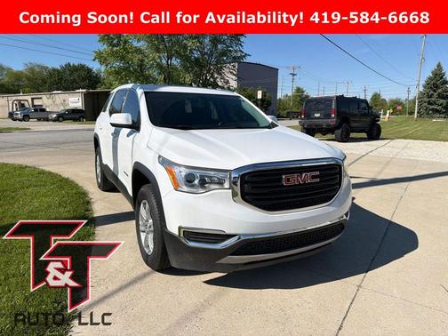 Summit White 2017 GMC Acadia SLE-1