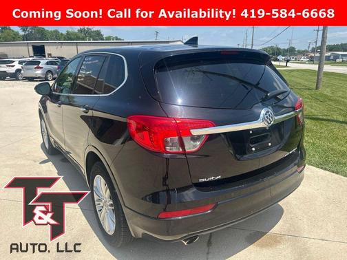 Ebony Twilight Metallic 2017 Buick Envision Preferred