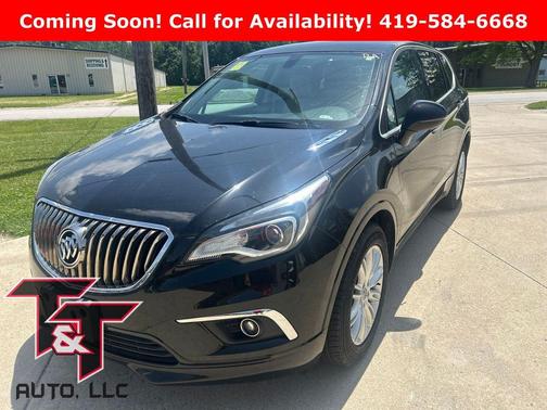 Ebony Twilight Metallic 2017 Buick Envision Preferred