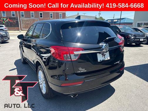 Ebony Twilight Metallic 2017 Buick Envision Preferred