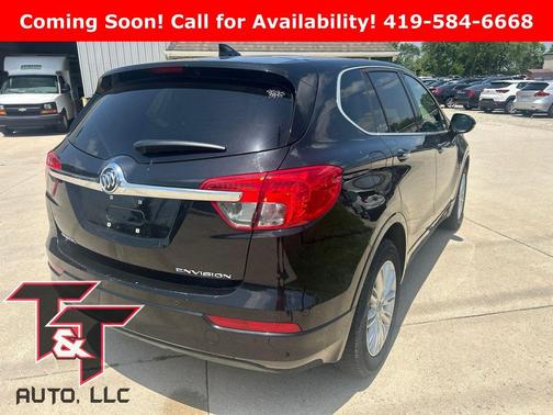 Ebony Twilight Metallic 2017 Buick Envision Preferred