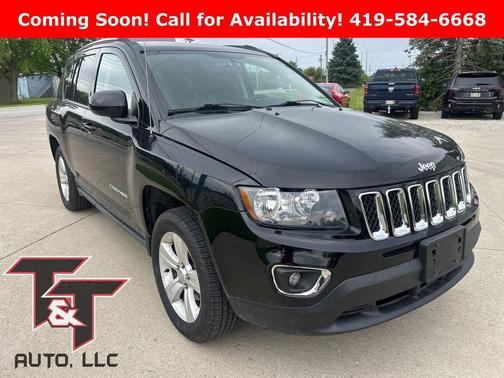 Black Clearcoat 2015 Jeep Compass High Altitude