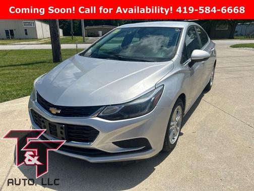 Silver Ice Metallic 2016 Chevrolet Cruze LT Auto