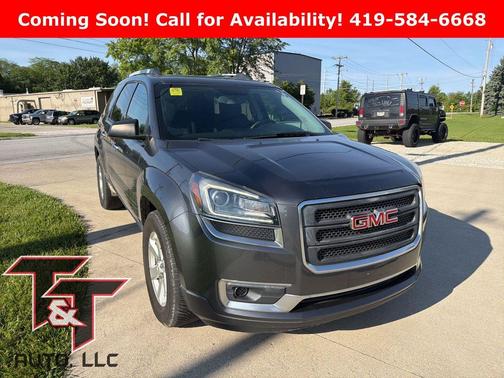 Cyber Gray Metallic 2014 GMC Acadia SLE-1