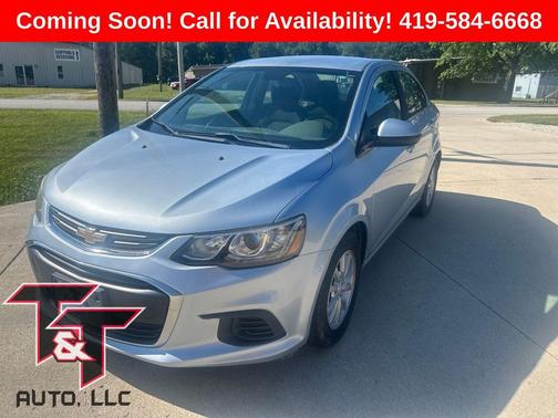 Arctic Blue Metallic 2017 Chevrolet Sonic LT