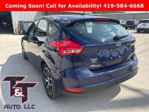 Kona Blue Metallic 2017 Ford Focus SEL