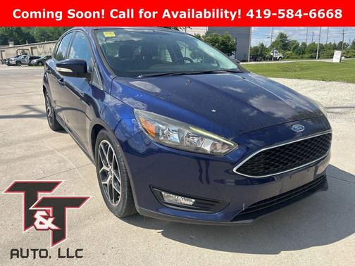 Kona Blue Metallic 2017 Ford Focus SEL