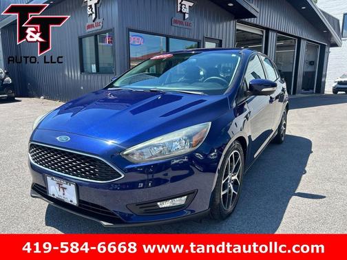 Kona Blue Metallic 2017 Ford Focus SEL