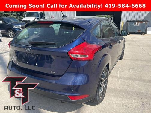 Kona Blue Metallic 2017 Ford Focus SEL