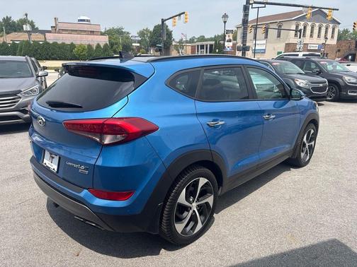 Caribbean Blue 2016 Hyundai TUCSON Limited