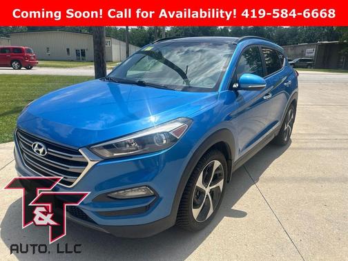 Caribbean Blue 2016 Hyundai TUCSON Limited