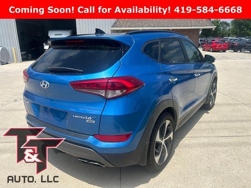 Caribbean Blue 2016 Hyundai TUCSON Limited