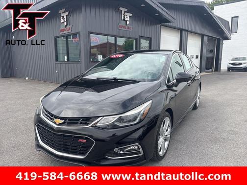 Mosaic Black Metallic 2018 Chevrolet Cruze Premier