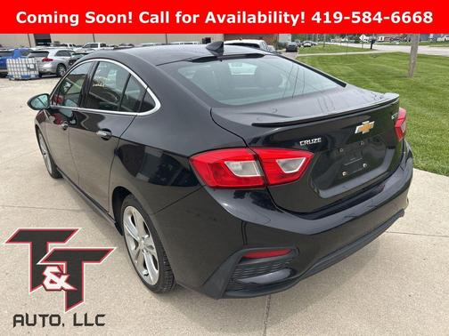 Mosaic Black Metallic 2018 Chevrolet Cruze Premier