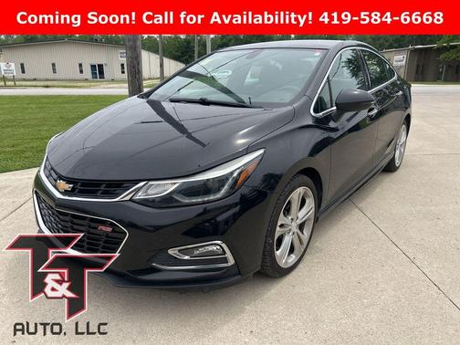 Mosaic Black Metallic 2018 Chevrolet Cruze Premier