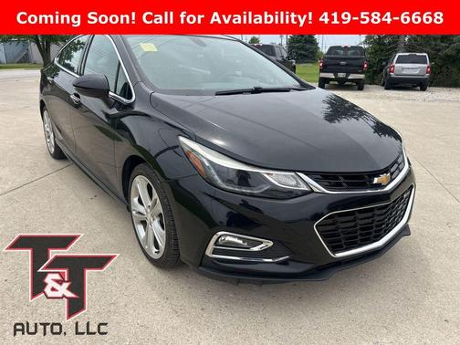 Mosaic Black Metallic 2018 Chevrolet Cruze Premier