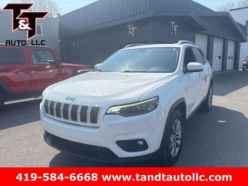 Bright White Clearcoat 2019 Jeep Cherokee Latitude Plus