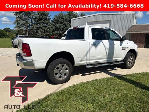 Bright White Clearcoat 2016 RAM 2500 Big Horn