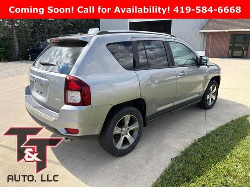 Billet Silver Metallic Clearcoat 2017 Jeep Compass High Altitude