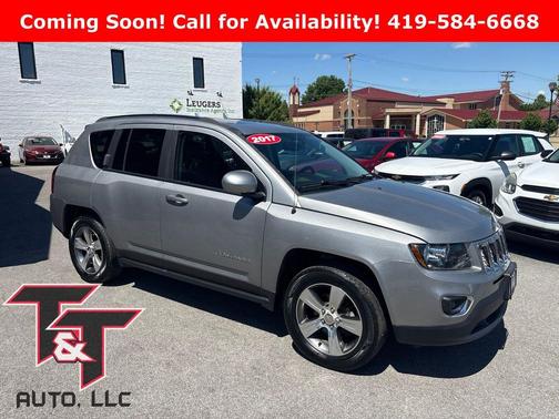 Billet Silver Metallic Clearcoat 2017 Jeep Compass High Altitude