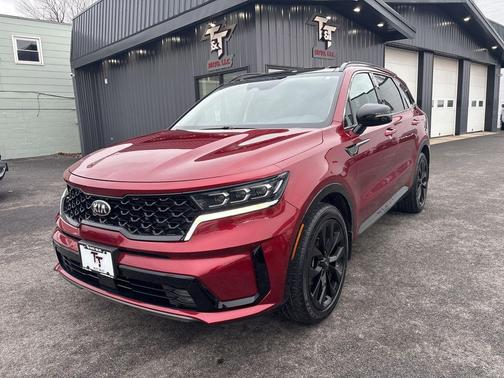Passion Red Tintcoat 2021 Kia Sorento SX