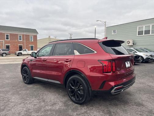 Passion Red Tintcoat 2021 Kia Sorento SX
