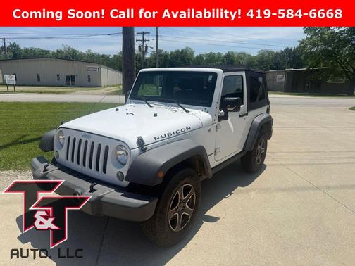 Bright White Clearcoat 2015 Jeep Wrangler Rubicon
