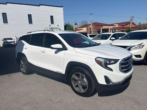 Summit White 2021 GMC Terrain SLT