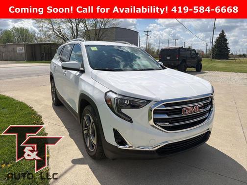 Summit White 2021 GMC Terrain SLT