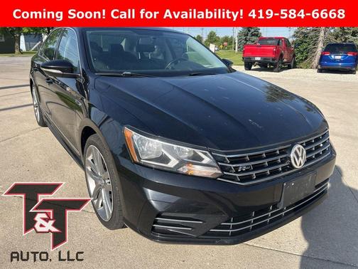 Black 2017 Volkswagen Passat 1.8T R-Line w/Comfort